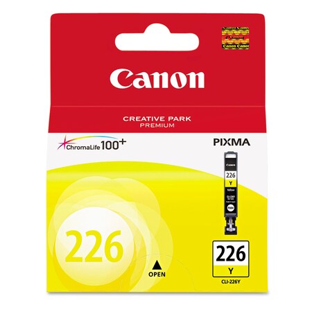 Canon Ink Cartridge, Cli-226, Yellow 4549B001